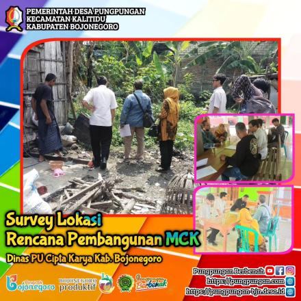 PUNGPUNGAN: Survei Lokasi Rencana Pembangunan MCK