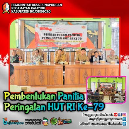 PUNGPUNGAN:  Pembentukan Panitia HUT RI ke-79